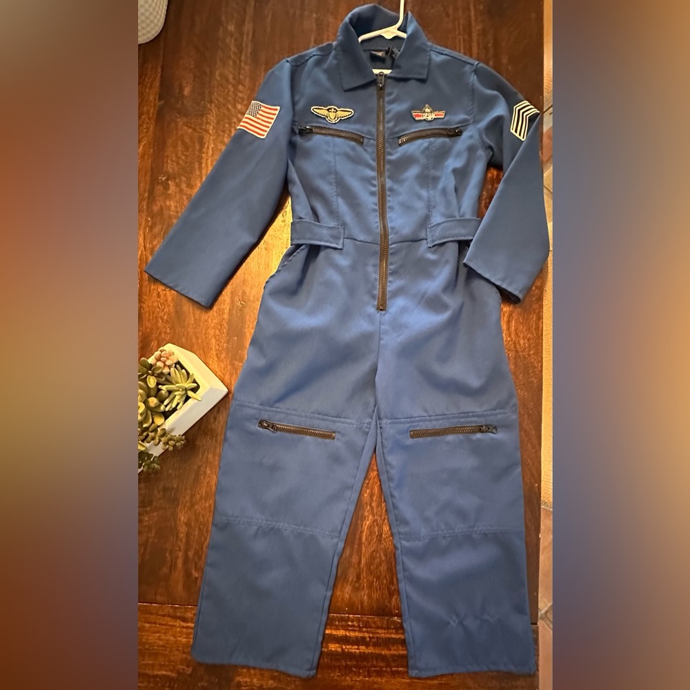 Top Gun jumpsuit (kids size 7)